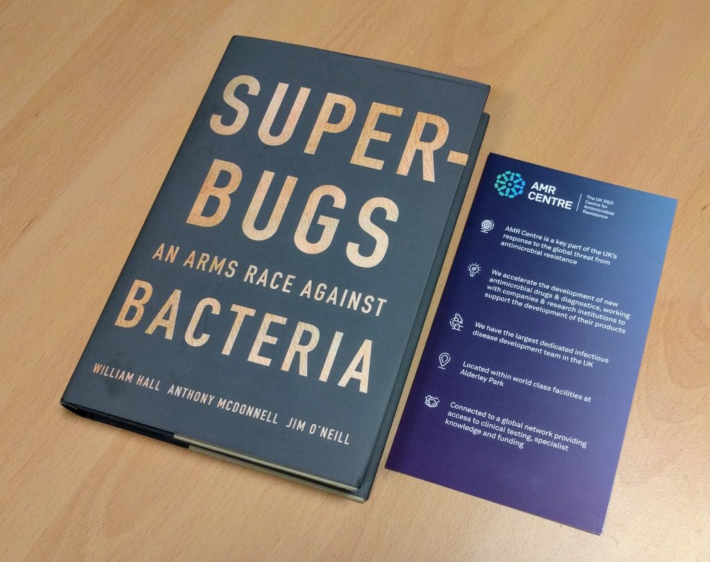 Book giveaway “Superbugs An Arms Race Against Bacteria” Infex